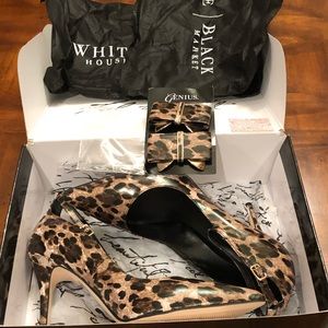 Women’s leopard heels